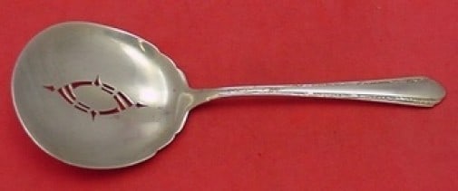 Towle Chased Diana sterling silver tomato server 7 1/2": Towle Chased Diana sterling silver tomato server 7 1/2" A Towle Chased Diana sterling silver tomato server measuring 7 1/2 inches. This pre-owned serving piece is monogrammed, with monograms varying a