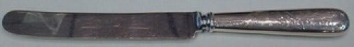 Towle Number 38 Engraved Sterling Silver Hollow Handle Dinner Knife 9 3/4 (1 of 1)