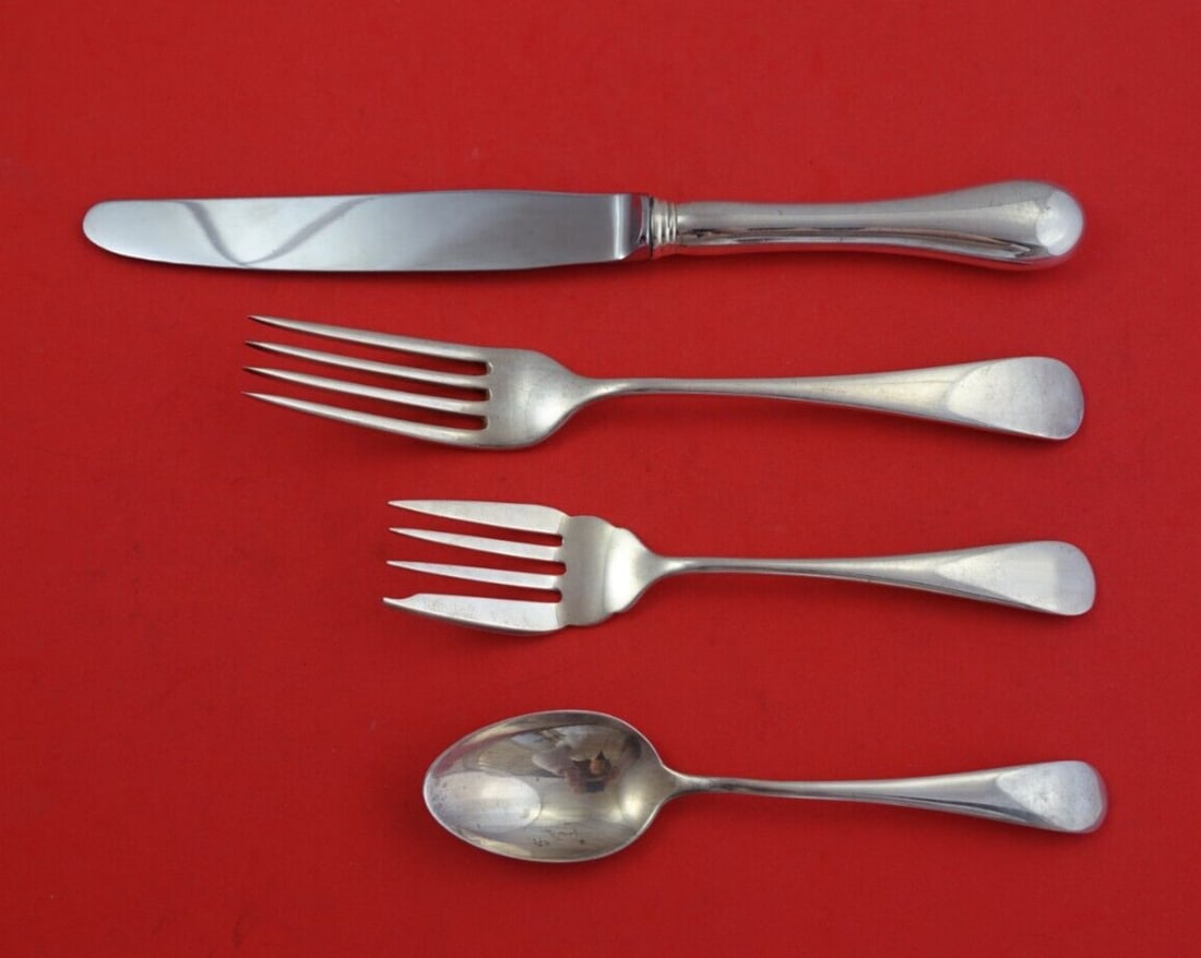 Birks Old English 4 Piece Sterling Silver Place Setting (1 of 3)