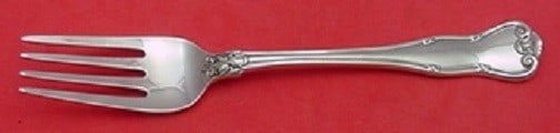 Tiffany & Co. Provence Sterling Silver Regular Fork Heavy 6 3/4": Tiffany & Co. Provence Sterling Silver Regular Fork Heavy 6 3/4" This exquisite regular fork is crafted from sterling silver and features the elegant Provence pattern by Tiffany & Co. Measuring 6 3/4 
