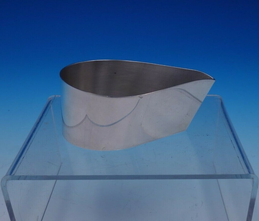 Olle Johanson Sterling Silver Sauce Boat 2.56 ozt Unmonogrammed (1 of 4)