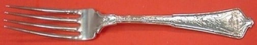Tiffany & Co Persian Sterling Silver Dinner Fork 8 Inch: Tiffany & Co Persian Sterling Silver Dinner Fork 8 Inch This exquisite dinner fork, part of the Persian pattern by Tiffany & Co., showcases the elegance of heirloom flatware. Crafted from high-quality