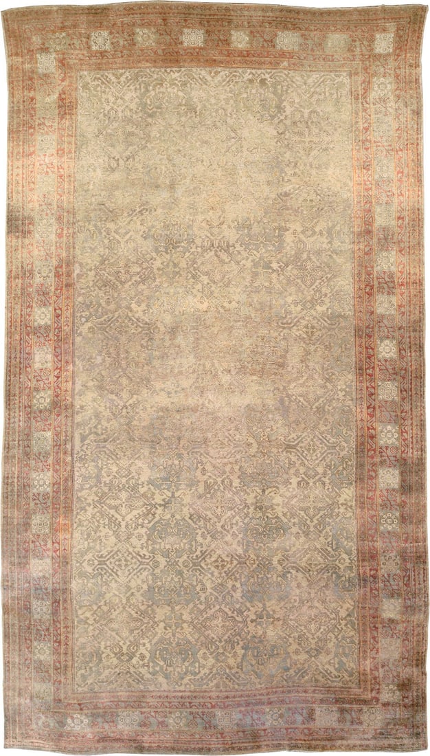 13' 7" x 24' Antique Oushak Oversize Carpet (1 of 5)