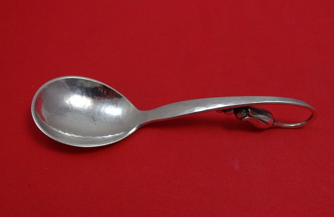 Orla Vagn Mogensen Blossom Sterling Silver Mayonnaise Ladle 5 1/4" (1 of 1)