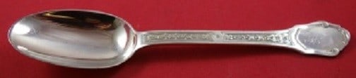 Tetard Freres Versailles Sterling Silver 6 3/4 Inch Soup Spoon: Tetard Freres Versailles Sterling Silver 6 3/4 Inch Soup Spoon Elevate your dining experience with this exquisite Versailles pattern place soup spoon by Tetard Freres. Crafted from high-quality sterli