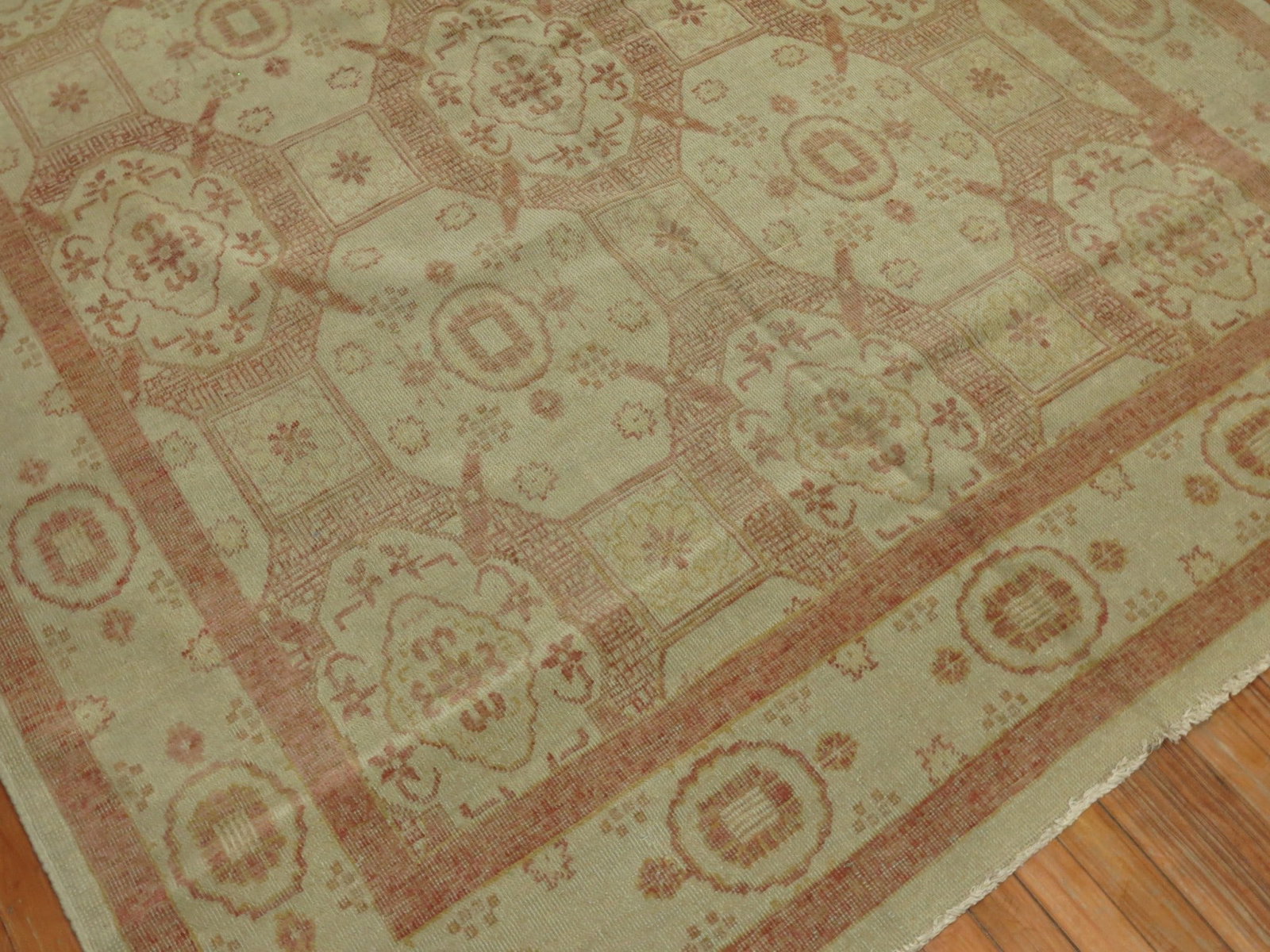6' 4" x 9' 7" Khotan East Turkestan Carpet Early 20th Century: 6' 4" x 9' 7" Khotan East Turkestan Carpet Early 20th Century Antique East Turkestan rug from the early 20th century. This pre-owned piece is identified as a Khotan type. Specifications Type: Khotan O
