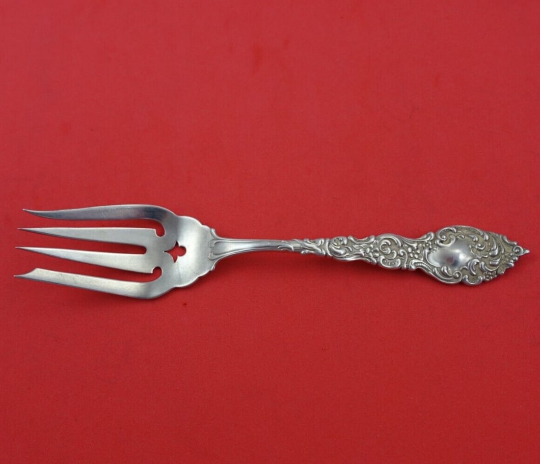 Unger Passaic Sterling Silver Salad Fork 6 Inch Vintage Flatware: Unger Passaic Sterling Silver Salad Fork 6 Inch Vintage Flatware This exquisite salad fork is part of the Passaic pattern by Unger, crafted from high-quality sterling silver. Measuring 6 inches, it fe