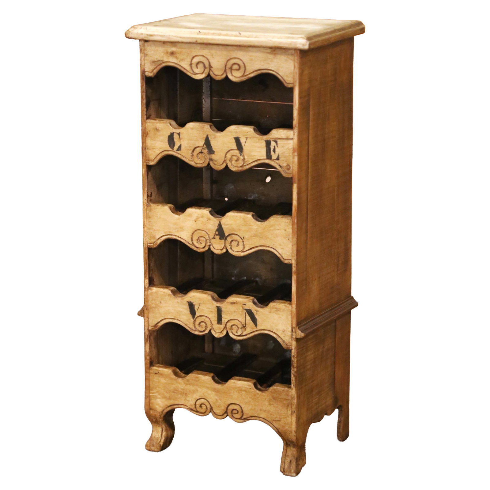 12 Bottle French Provincial Pine Wine Cabinet Cave a Vin (1 of 11)
