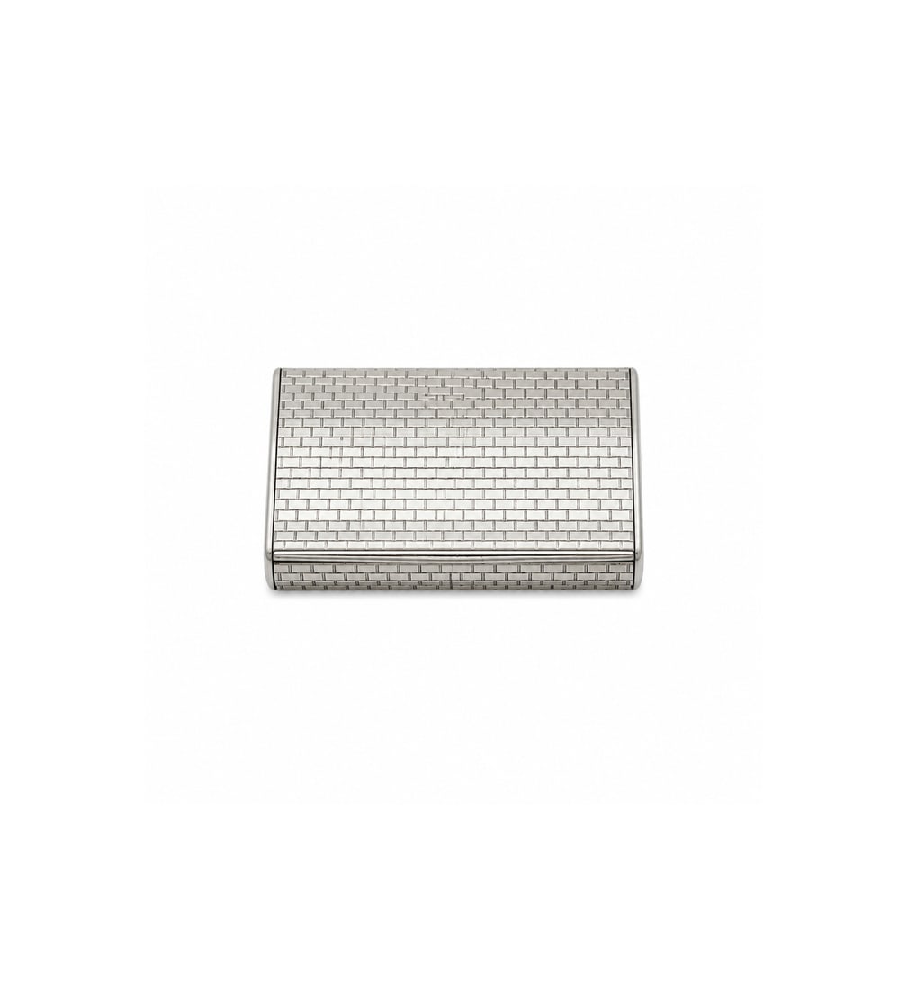Handmade 925 Sterling Silver Art Deco Snuff Box Emil Brenk Dunhill (1 of 4)