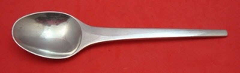 Georg Jensen Caravel Sterling Silver Child's Teaspoon 5 7/8": Georg Jensen Caravel Sterling Silver Child's Teaspoon 5 7/8" This exquisite teaspoon, known as a child's spoon, is from the renowned Caravel pattern by Georg Jensen. Crafted from high-quality sterling