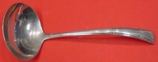 Gorham Greenbrier Sterling Silver Gravy Ladle 6 1/2 in (1 of 2)