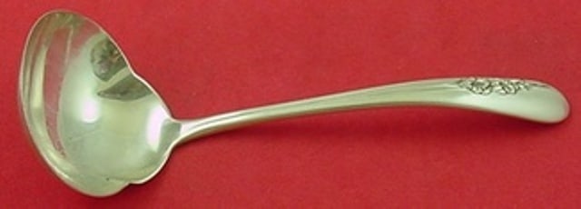 International Sterling Silver Gravy Ladle Blossom Time 6.5 Inch (1 of 1)