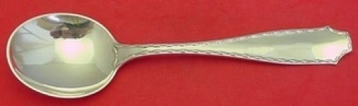 Tiffany and Co Marquise Sterling Silver 8 Inch Gumbo Soup Spoon: Tiffany and Co Marquise Sterling Silver 8 Inch Gumbo Soup Spoon This exquisite 8" gumbo soup spoon is crafted by Tiffany & Co. in the elegant Marquise pattern. Made from high-quality sterling silver, 