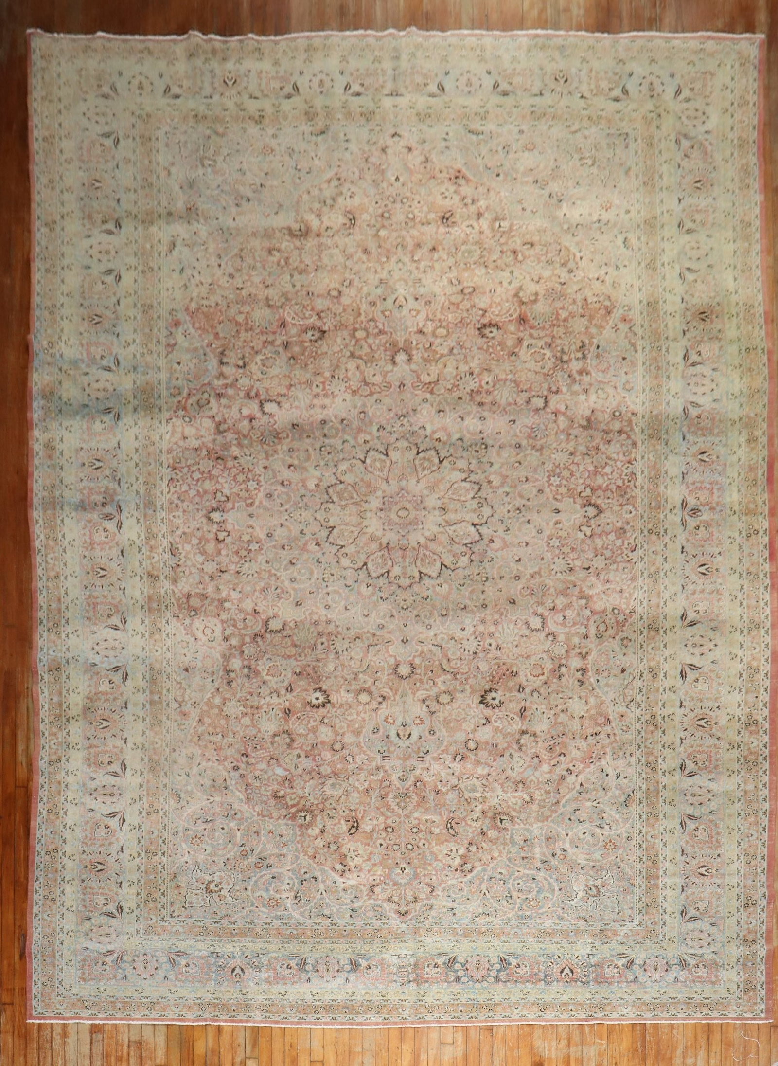 11' 2" x 19' Formal Persian Meshed Oversize Rug (1 of 7)