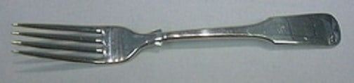International Sterling Silver Eighteen Ten 1810 Dinner Fork 7 7/8": International Sterling Silver Eighteen Ten 1810 Dinner Fork 7 7/8" This exquisite dinner fork from the Eighteen Ten 1810 pattern by International Sterling Silver is a beautiful addition to any flatwar