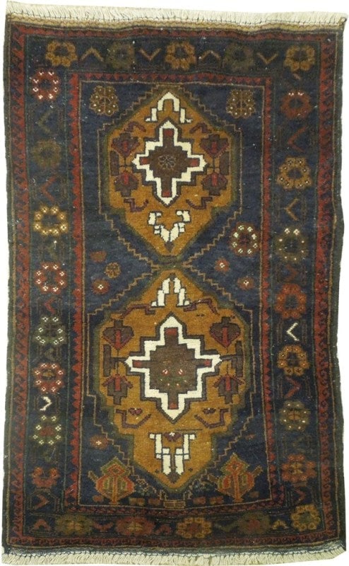 Handcrafted 2.9 x 4.3 Navy Blue Tribal Rug from Pakistan: Handcrafted 2.9 x 4.3 Navy Blue Tribal Rug from Pakistan Free continental US Shipping Discover the elegance of this handcrafted 2.9 x 4.3 Navy Blue Tribal Rug, expertly woven by skilled Persian artisa
