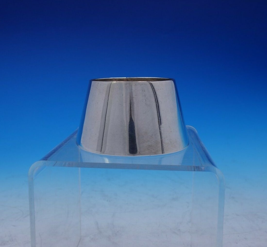 Mexican .900 Silver Salt Dip Trinket Holder 1.5in Tall 2.5in Dia (1 of 4)