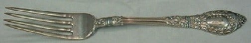 Knowles Roman sterling silver dinner fork 7 3/4 monogrammed (1 of 1)