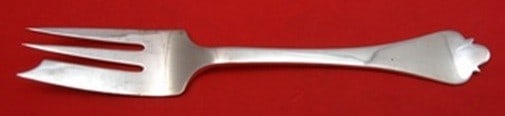 Spaulding & Co Trifed Sterling Silver 3 Tine Salad Fork 6 1/2: Spaulding & Co Trifed Sterling Silver 3 Tine Salad Fork 6 1/2 Sterling silver salad fork by Spaulding & Co. in the Trifed pattern. This 3-tine fork measures 6 1/2 inches and is made in the United King