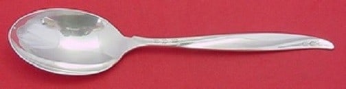 International Sterling Silver Serving Spoon Pine Spray Pattern: International Sterling Silver Serving Spoon Pine Spray Pattern This elegant serving spoon from International features the charming Pine Spray pattern, a delightful addition to any table setting. Craft