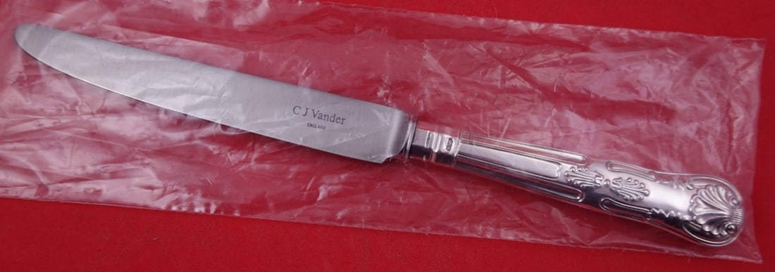 C J Vander Kings Sterling Silver Dinner Knife 10 3/8 Sealed (1 of 2)