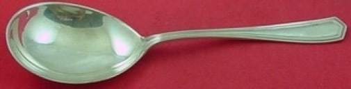 Brandon International Sterling Silver Serving Spoon 8 7/8 inches: Brandon International Sterling Silver Serving Spoon 8 7/8 inches This exquisite serving spoon from the Brandon pattern by International is a perfect addition to your flatware collection. Crafted from 