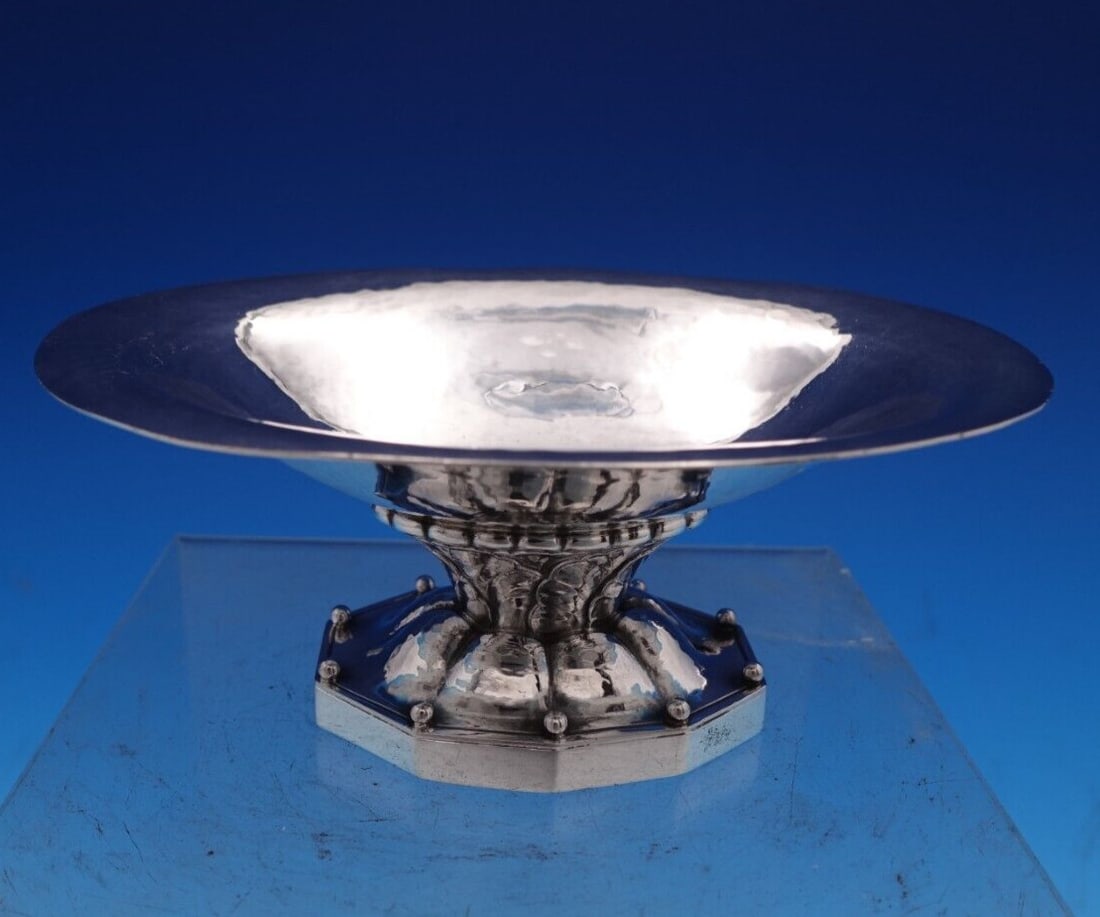 Georg Jensen Sterling Silver Compote Pattern 42B 3.4 ozt (1 of 7)