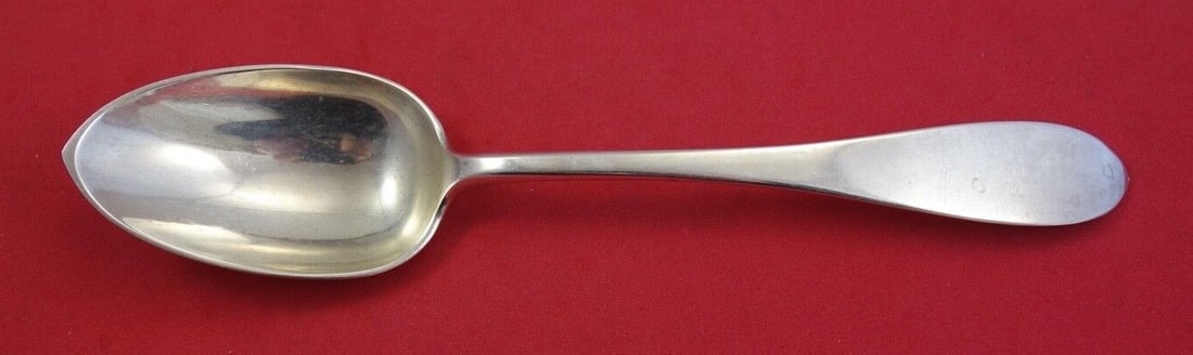 Erickson Princess Sterling Silver Serving Spoon 8 Inches (1 of 2)