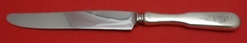 Erickson Silver Chino Sterling Silver Dinner Knife 9 3/4" Monogrammed (1 of 1)