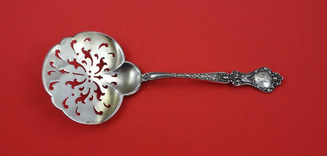 Alvin Nuremburg Sterling Silver Tomato Server 7.5 Inch Monogrammed (1 of 2)