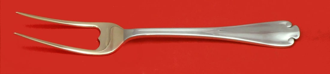 Tiffany & Co. Flemish Sterling Silver 7 inch English Server: Tiffany & Co. Flemish Sterling Silver 7 inch English Server This exquisite English server is custom made from sterling silver in the elegant Flemish pattern by Tiffany & Co. Measuring 7 inches, it fea