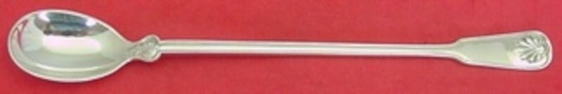 Tiffany & Co Shell & Thread Sterling Silver Iced Tea Spoon 7.5" (1 of 2)