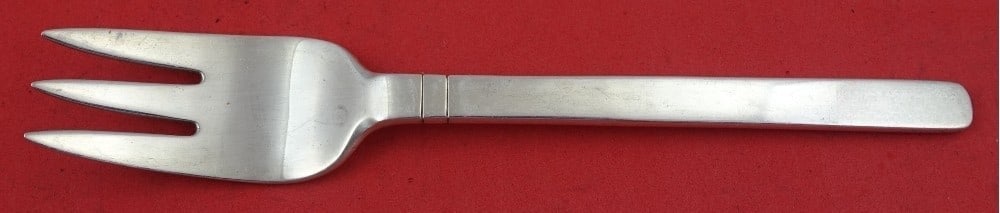 Porter Blanchard Commonwealth Sterling Silver Salad Fork 3-Tine 6.25 Inch (1 of 2)
