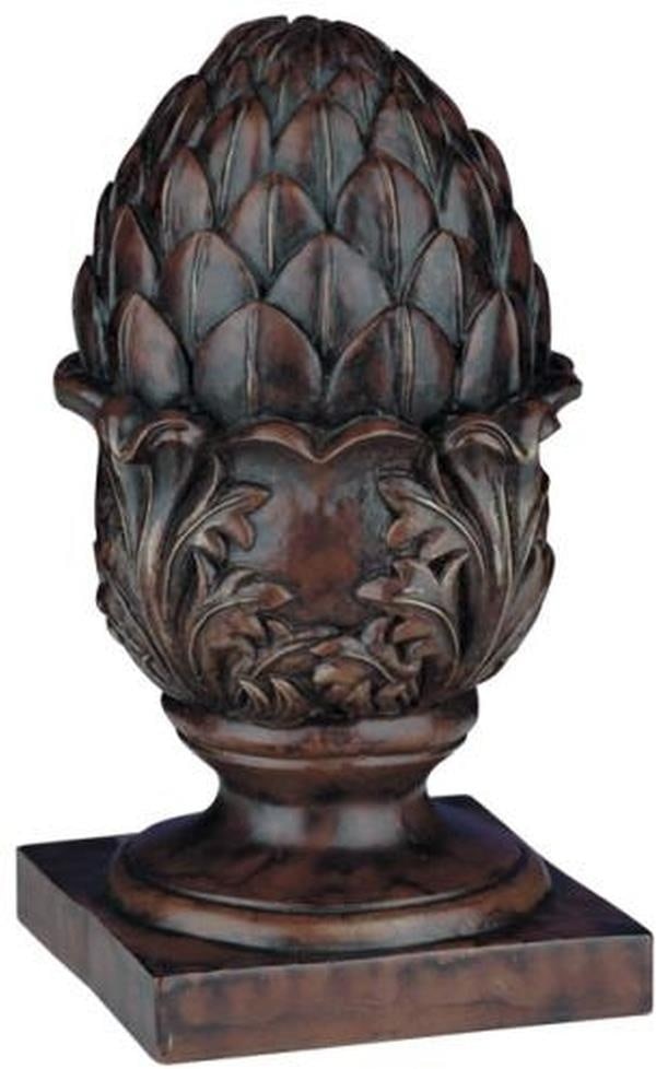 Hand-Painted Pineapple Decor Lodge Style Resin 10H 5W 5D: Hand-Painted Pineapple Decor Lodge Style Resin 10H 5W 5D This item is made at time of order. Please allow 42 to 70 days for production. Enhance your home decor with this charming hand-painted pineappl