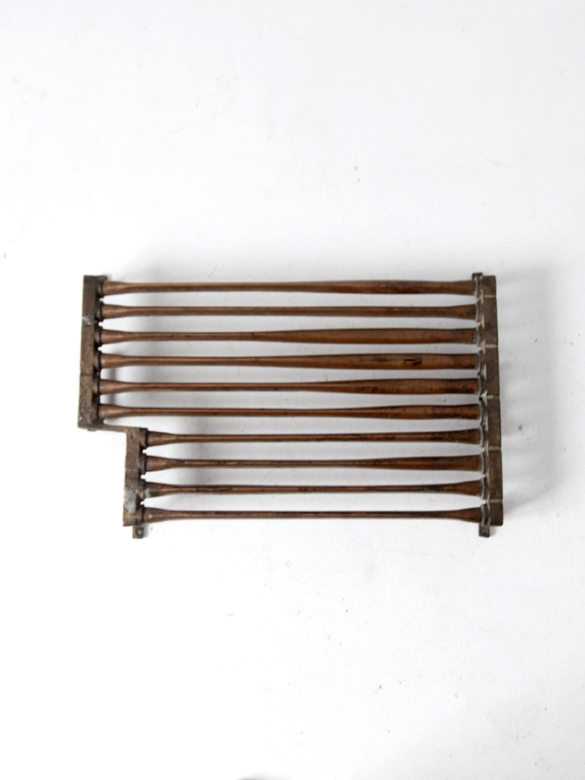Antique Copper Towel Rail Wall-Mounted Rack Luxury Design (1 of 13)