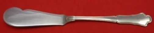 Buccellati Savoy Sterling Silver Master Butter Knife 7 5/8": Buccellati Savoy Sterling Silver Master Butter Knife 7 5/8" Introducing the exquisite Savoy Master Butter Knife by Buccellati, crafted from high-quality sterling silver. This elegant flat handle knife