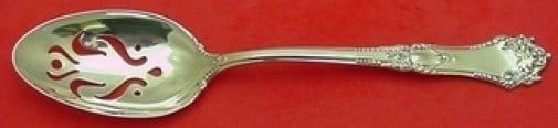 Reed & Barton La Touraine Sterling Silver Slotted Serving Spoon 8 3/8" (1 of 1)