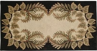 Woodbyne Hand-Tufted Wool Rug 6x9 English Traditional Floral Design (1 of 1)