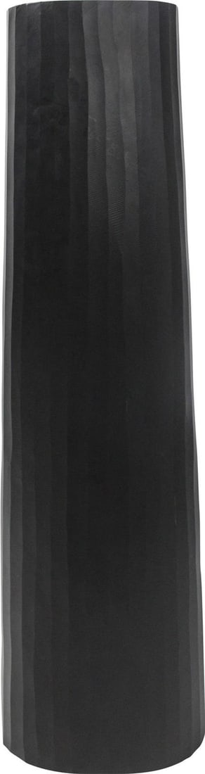 Sagebrook Glam Black Cylinder Vase 35.75 Inches Aluminum Metal: Sagebrook Glam Black Cylinder Vase 35.75 Inches Aluminum Metal Introducing the Glam Style Black Cylinder Vase, a stunning decorative piece that elevates any environment with its elegant design. Crafte