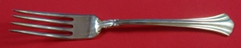 Reed & Barton Eighteenth Century Sterling Silver Dinner Fork 8 1/8": Reed & Barton Eighteenth Century Sterling Silver Dinner Fork 8 1/8" Introducing the Eighteenth Century dinner fork by Reed & Barton, crafted from high-quality sterling silver. This exquisite flatware 