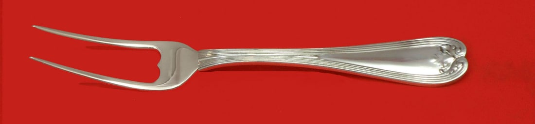 Tiffany & Co Colonial Sterling Silver English Server Custom Made 6 3/4 inches: Tiffany & Co Colonial Sterling Silver English Server Custom Made 6 3/4 inches This exquisite English server from Tiffany & Co. is crafted from high-quality sterling silver and features the elegant Col