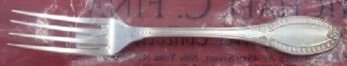 Zaramella Argenti Impero Empire Sterling Silver 8 inch Dinner Fork (1 of 1)