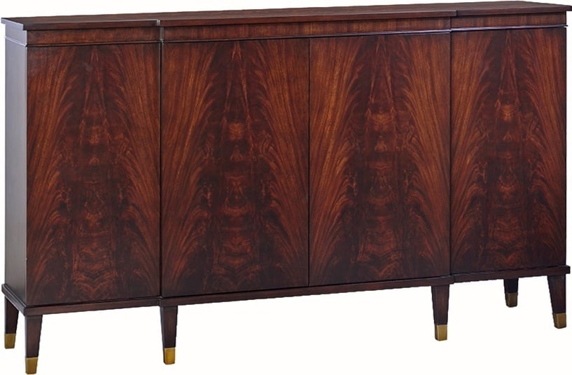 Oliver Home Lewis Syrup Finish French Style Sideboard: Oliver Home Lewis Syrup Finish French Style Sideboard Enhance your dining experience with this versatile Lewis Syrup Finish Sideboard. Crafted in a charming French style, this sideboard features an el