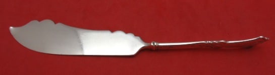 Shiebler Clematis Sterling Silver Master Butter Knife 7 Inch Twist Handle: Shiebler Clematis Sterling Silver Master Butter Knife 7 Inch Twist Handle This 7-inch master butter knife features the elegant Clematis pattern by Shiebler, crafted from high-quality sterling silver. 
