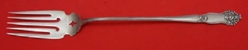 Mount Vernon Adolphus Sterling Silver Cake Serving Fork 9.25": Mount Vernon Adolphus Sterling Silver Cake Serving Fork 9.25" This exquisite cake serving fork features the elegant Adolphus pattern by Mount Vernon. Crafted from high-quality sterling silver, this pi
