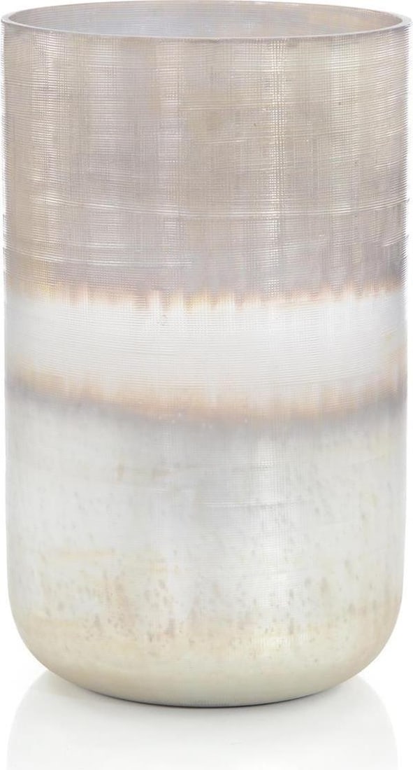 John-Richard Seabrook Glass Vase 16.75H Transitional Style: John-Richard Seabrook Glass Vase 16.75H Transitional Style Enhance your home decor with this striking Large Traditional Seabrook Glass Vase, designed in a timeless vintage style. Crafted from high-qua