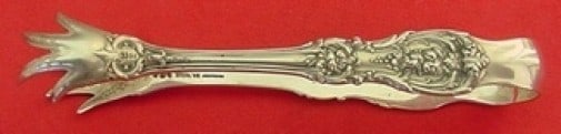 Reed & Barton Francis I Sterling Silver Large Sugar Tong 4 3/4": Reed & Barton Francis I Sterling Silver Large Sugar Tong 4 3/4" This large sugar tong, measuring 4 3/4 inches, is crafted from high-quality sterling silver and features the classic Francis I pattern b