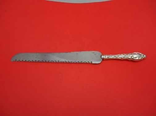 Gorham Virginiana Sterling Silver Cake Saw 12.5" Hollow Handle (1 of 1)