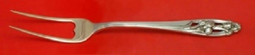 International Silver Serving Fork Silver Iris Pattern 7 1/4" Custom (1 of 1)
