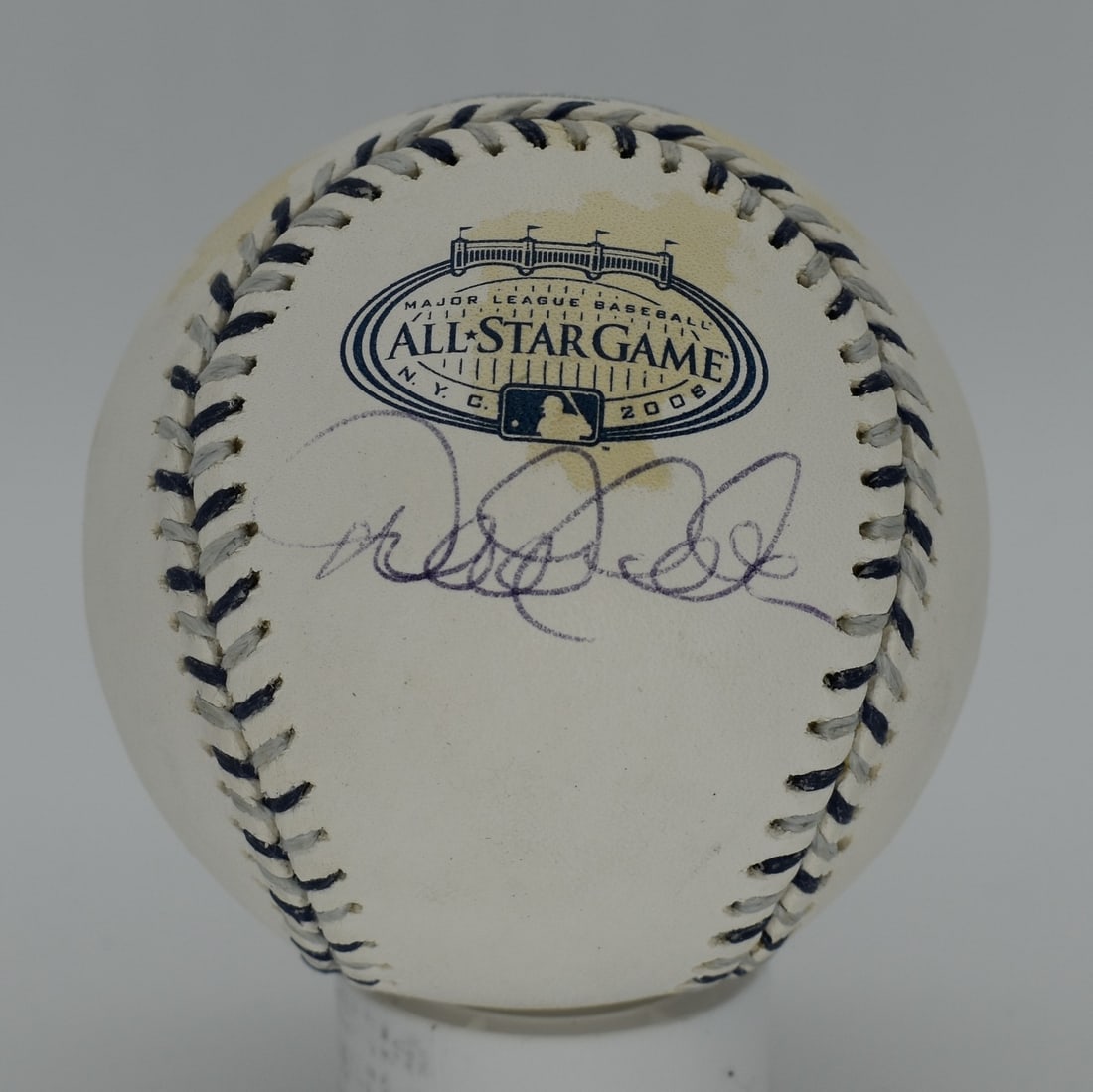 Autographed Derek Jeter Yankees 08 AS Baseball Steiner MLB Holo 8855 (1 of 4)